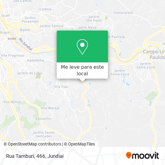 Rua Tamburi, 466 mapa