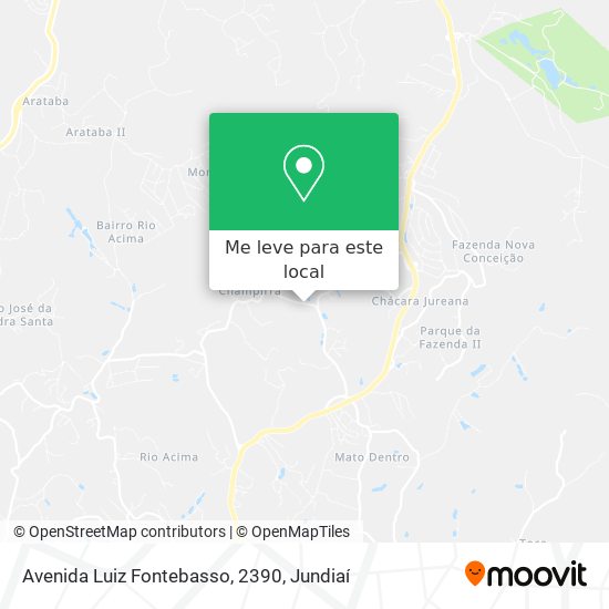 Avenida Luiz Fontebasso, 2390 mapa