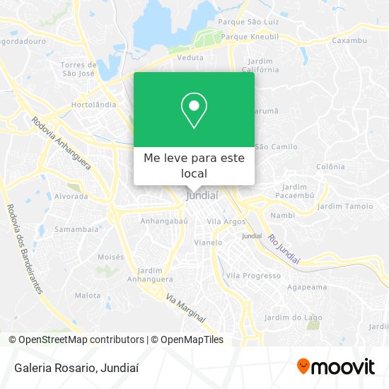 Galeria Rosario mapa