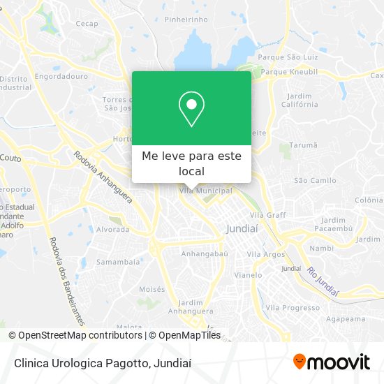 Clinica Urologica Pagotto mapa
