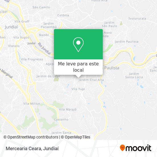 Mercearia Ceara mapa