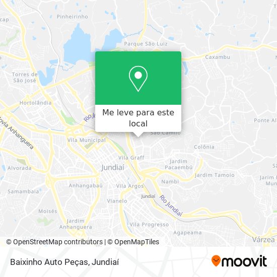 Baixinho Auto Peças mapa