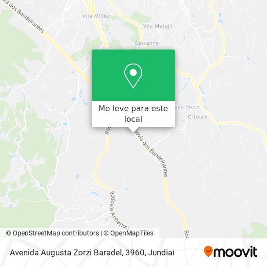 Avenida Augusta Zorzi Baradel, 3960 mapa