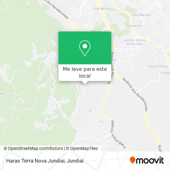 Haras Terra Nova Jundiai mapa
