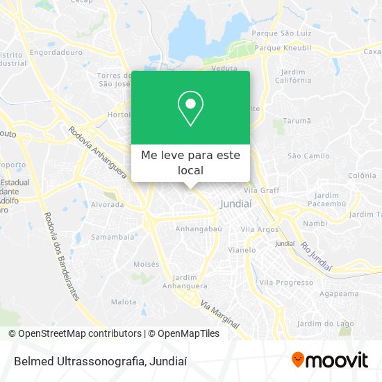 Belmed Ultrassonografia mapa