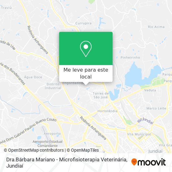 Dra.Bárbara Mariano - Microfisioterapia Veterinária mapa