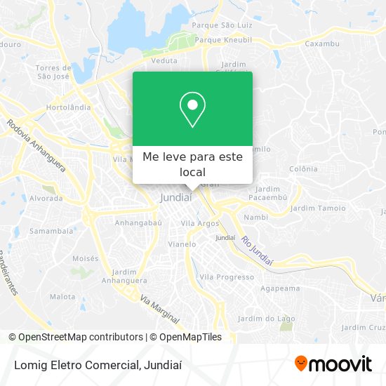 Lomig Eletro Comercial mapa