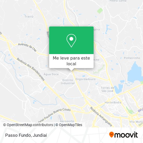 Passo Fundo mapa