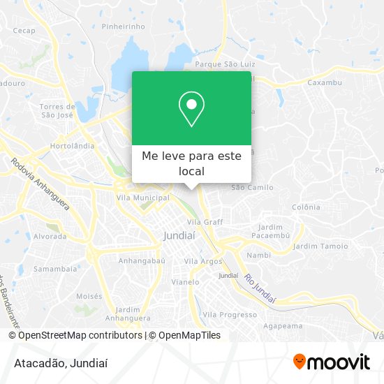 Atacadão mapa