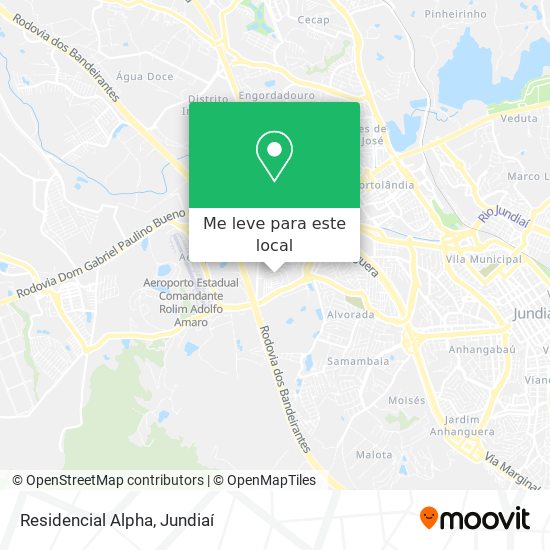 Residencial Alpha mapa