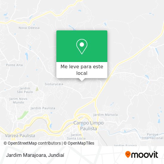 Jardim Marajoara mapa