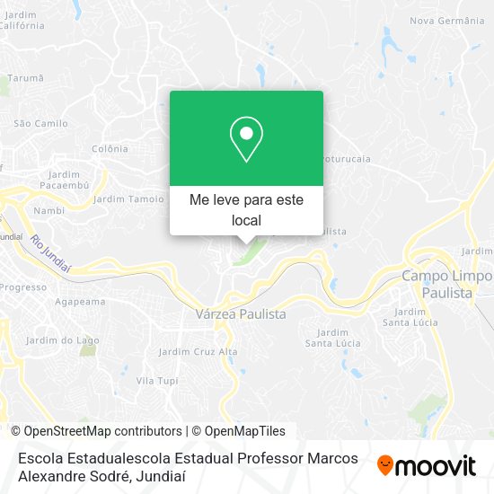 Escola Estadualescola Estadual Professor Marcos Alexandre Sodré mapa