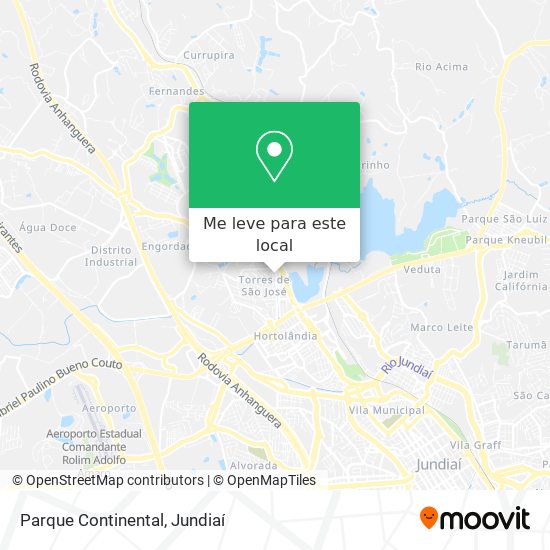 Parque Continental mapa
