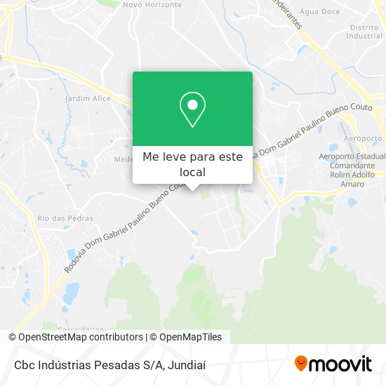 Cbc Indústrias Pesadas S/A mapa