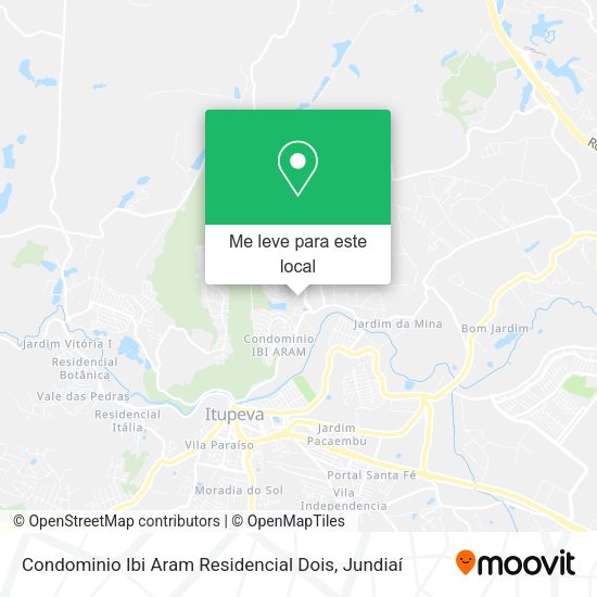 Condominio Ibi Aram Residencial Dois mapa