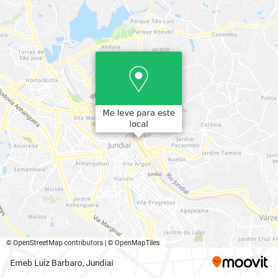 Emeb Luiz Barbaro mapa