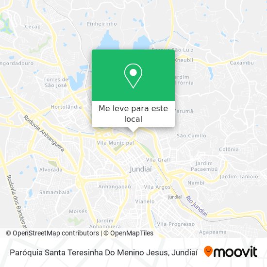Paróquia Santa Teresinha Do Menino Jesus mapa