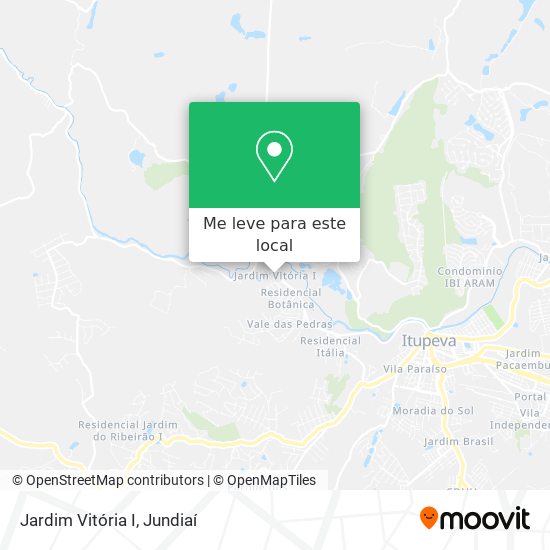 Jardim Vitória I mapa
