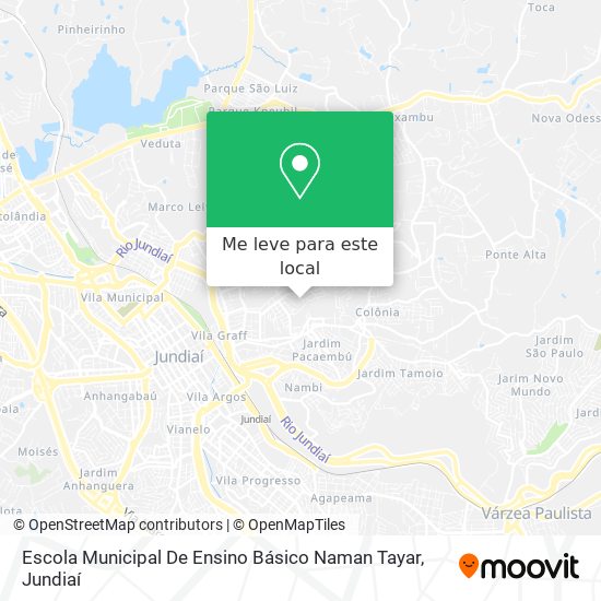 Escola Municipal De Ensino Básico Naman Tayar mapa