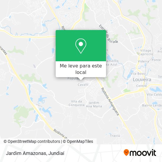 Jardim Amazonas mapa