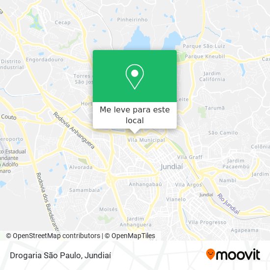 Drogaria São Paulo mapa