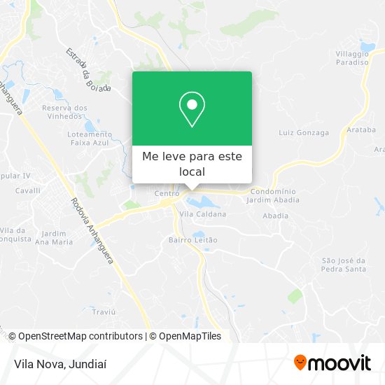 Vila Nova mapa