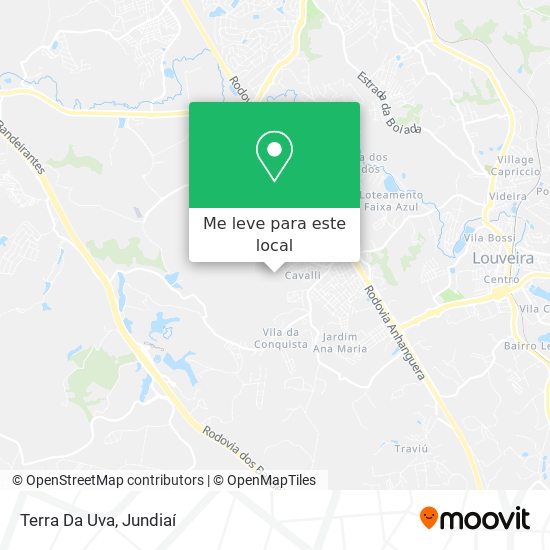 Terra Da Uva mapa