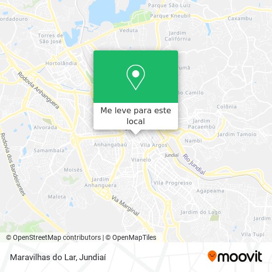 Maravilhas do Lar mapa