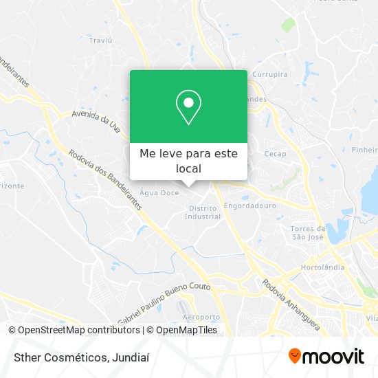 Sther Cosméticos mapa