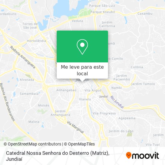 Catedral Nossa Senhora do Desterro (Matriz) mapa