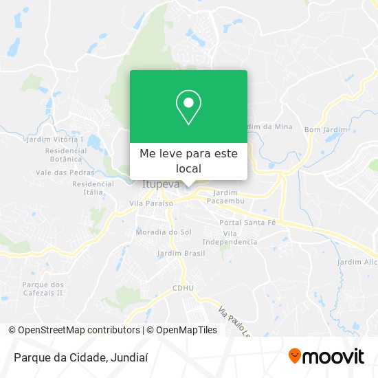 Parque da Cidade mapa