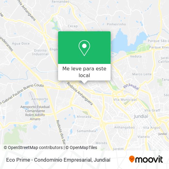 Eco Prime - Condomínio Empresarial mapa
