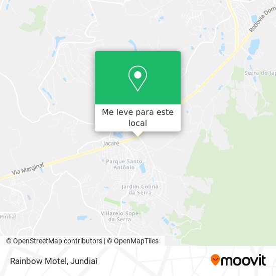 Rainbow Motel mapa