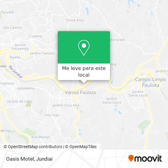 Oasis Motel mapa