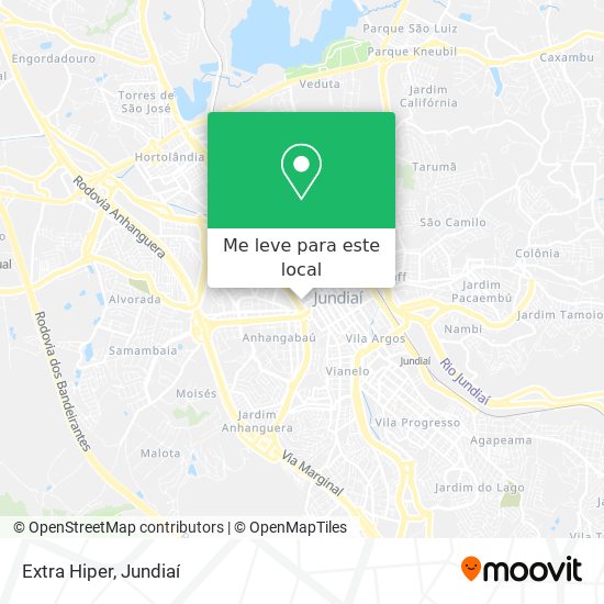 Extra Hiper mapa