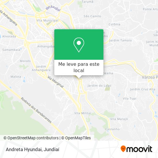 Andreta Hyundai mapa