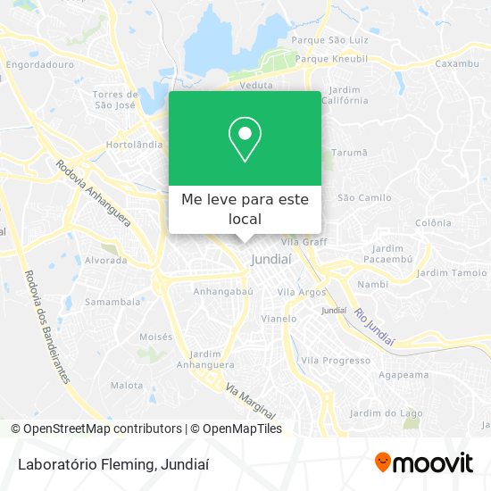 Laboratório Fleming mapa