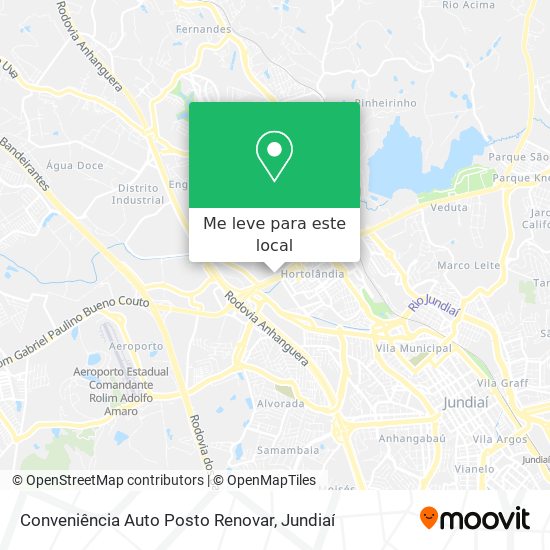 Conveniência Auto Posto Renovar mapa