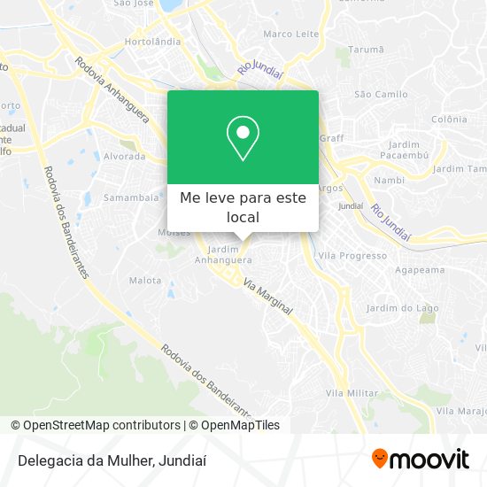 Delegacia da Mulher mapa