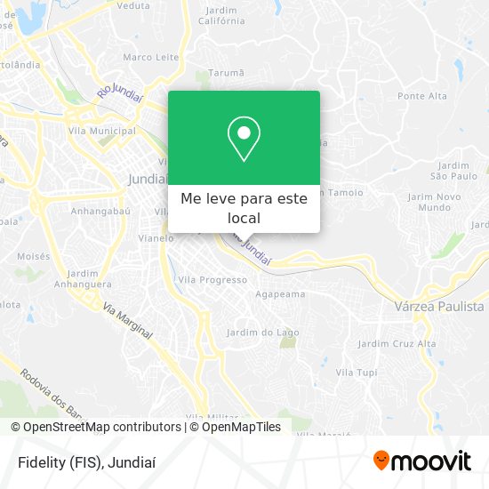 Fidelity (FIS) mapa