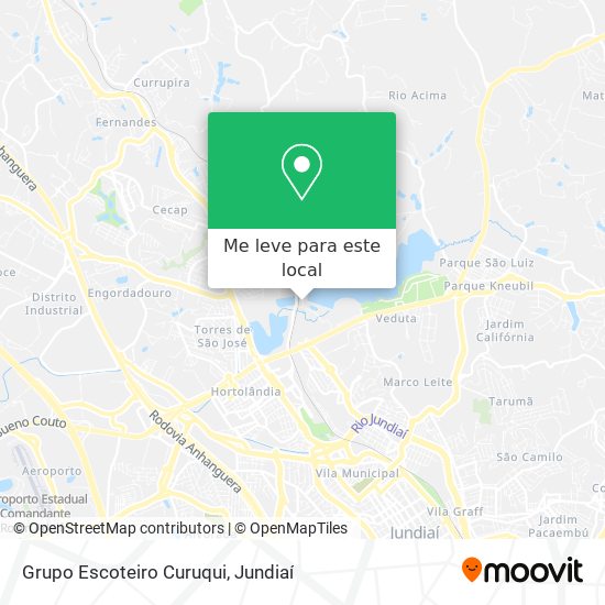 Grupo Escoteiro Curuqui mapa