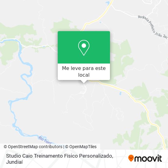 Studio Caio Treinamento Físico Personalizado mapa