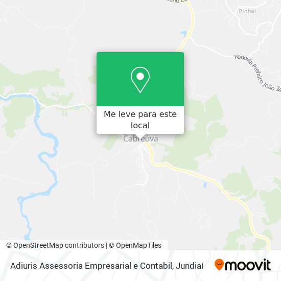 Adiuris Assessoria Empresarial e Contabil mapa