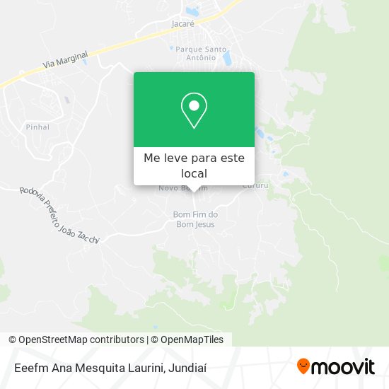 Eeefm Ana Mesquita Laurini mapa