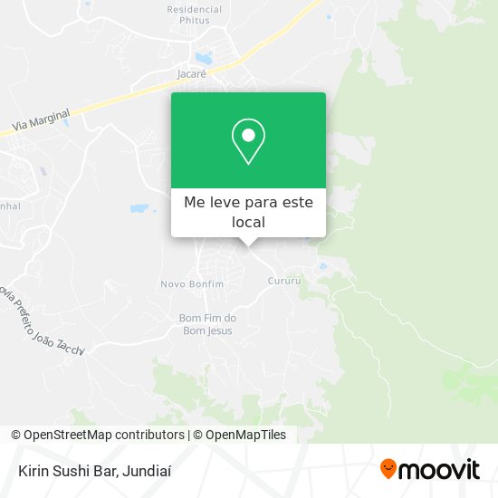 Kirin Sushi Bar mapa