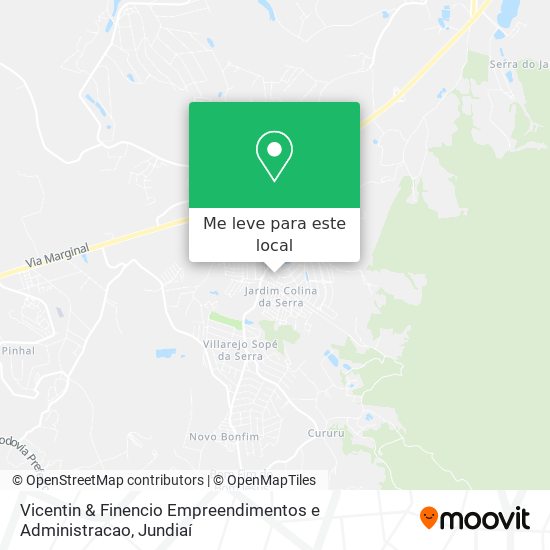 Vicentin & Finencio Empreendimentos e Administracao mapa