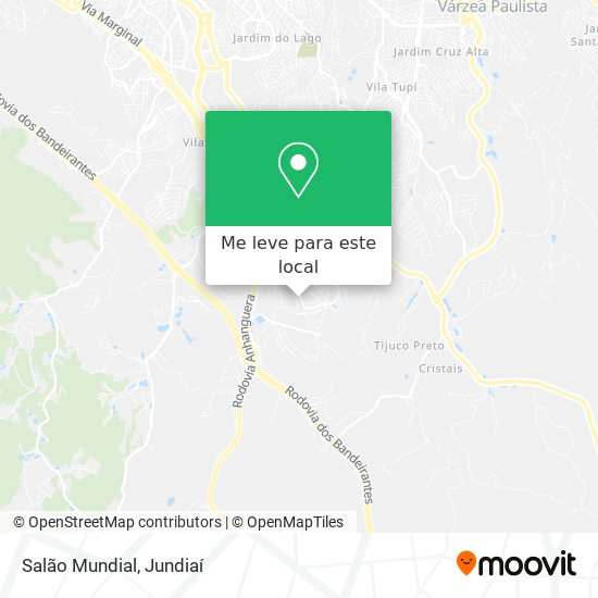 Salão Mundial mapa