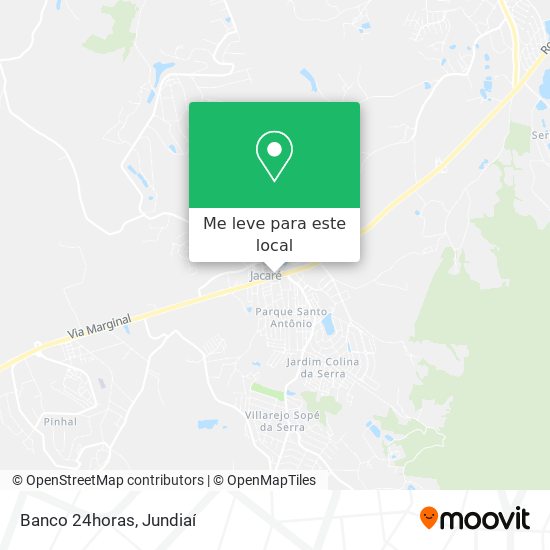 Banco 24horas mapa