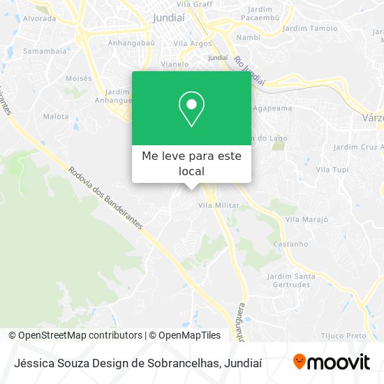 Jéssica Souza Design de Sobrancelhas mapa