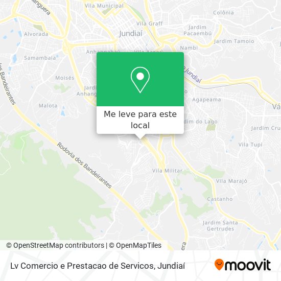 Lv Comercio e Prestacao de Servicos mapa